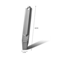 Barre à levier en titane Gr5 pour le camping en plein air, mini barre à levier portable, ouvre-bouteille, outils EDC, accessoire multifonctionnel pour clés