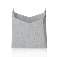 2025 nouveau panier de bois de chauffage maison Durable écologique Polyester feutre porte-bûches Portable intérieur stockage de bois de chauffage