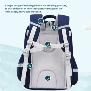 Mochilas Escolares Modernas al por Mayor para Niños y Niñas, Modelo 2026, Mochila Escolar para Estudiantes de <span class=keywords><strong>Primaria</strong></span> - Product Image 4