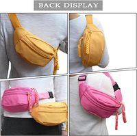 Logo de l'acheteur pris en charge Mini sacs de sport plusieurs couleurs disponibles en polyester avec fermeture à glissière