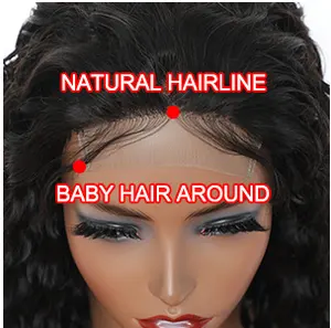 Perruque Lace Frontal Wig 13x4 Hd pour femmes noires américaines, Deep 13x6 Hd, 30 40 pouces, perruque complète péruvienne, cheveux humains bruts