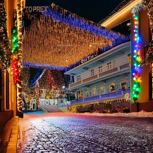 400leds Christmas <strong>Lights</strong> Luces De Navidad <strong>Rice</strong> Curtain Icicle Commercial Led String <strong>Lights</strong> for Wedding Party Decoration Outdoor - Product Image 1