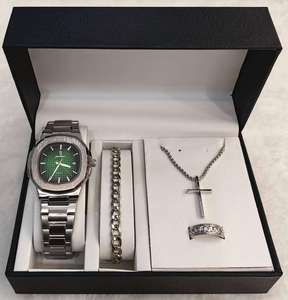 Gohuos 58803 - Set de Regalo de Reloj de Cuarzo y Caja Exquisita, Variedad de Accesorios de Reloj Disponibles para Seleccionar, la Mejor Opción para Regalos - Product Image 1