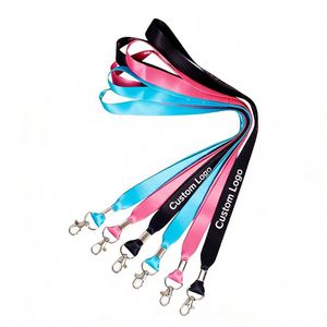 DIY Heat Transfer Printing <b>Polyester</b> Nylon Mobile Phone <b>Lanyard</b> Work Badge Chest Card Custom <b>Lanyard</b> with logo - Product Image 3