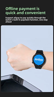 Reloj Inteligente Unisex con Pantalla TFT, Control Remoto, Corona Giratoria, Correa de Silicona, Monitor de Oxígeno en Sangre y Rastreador de Actividad Física