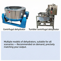 Industriële centrifugale ontwaterings- en droogmachine voor fruit en groenten