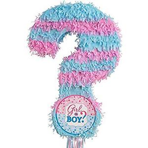 Mymoonpie custom design baby toys mini gender reveal pinata with stick