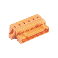 Bloc de bornes à ressort enfichable isolé pour alimentation et amplificateur audio, conducteur 28-12AWG, 2-24 contacts