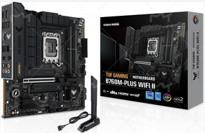 เมนบอร์ด asu TUF สำหรับเล่นเกม B760M-PLUS WiFi II B760อินเทลสำหรับ LGA 1700 MATX PCIe 5.0 4.0ม. <span class=keywords><strong>2</strong></span>ช่อง WiFi6 EQ-ANTENNA <span class=keywords><strong>2</strong></span>.5GB - Product Image 5