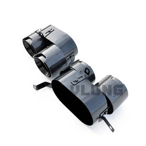 Terminale di Scarico in Fibra di Carbonio a 4 Uscite per BMW M850i 850i G14 G15 G16, Tubo Silenziatore Appuntito 2018-2025 - Product Image 3