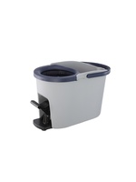 Serpillère de nettoyage rotative à 360 degrés, serpillère magique Easy Tornado avec pédale
