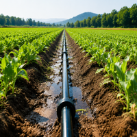 Tuyau d'alimentation en eau en PEHD durable, résistant à la corrosion, pour le réseau de canalisations urbaines