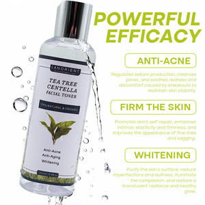 Produits de soin de la peau coréens biologiques LANORIENT en marque privée, tonique visage à la vitamine E anti-acné <span class=keywords><strong>hydratant</strong></span> à l'arbre à thé pour peaux noires - Product Image 5