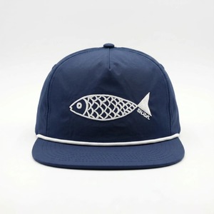 Casquettes Snapback personnalisées avec logo brodé OEM, casquettes à 5 panneaux, casquettes en nylon non structurées - Product Image 2