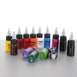 Tattoo Ink 2022 Tattoo Supplies High Quality STIGMA Permanent Make Up Tattoo Pigment Kit 14 Colors