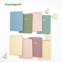 Benutzer definierter Druck A5 A6 Notizbücher Business Office Planer Journal PU Leder Notizbuch OEM Hochglanz Kunstdruck papier Leder Notizbuch