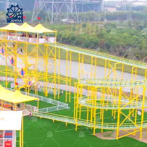 Tobogán de Agua de Cristal, Tobogán Aéreo, Montaña Rusa al Aire Libre - Product Image 2