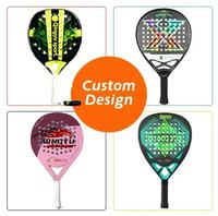 Raquette de padel Qingyu Sport Pala De Padel Genius édition limitée, panneau en fibre de carbone 3K-18K, certifiée 2026, originale