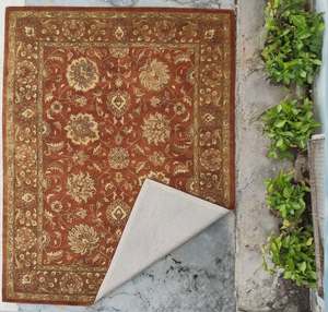 Designer Wool Hand Tufted Jacquard Area Carpet Handmade Modern Eco-friendly Washable Non-Slip Floor Rug for Home Office Hotel - Product Image 2