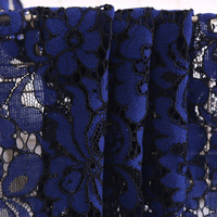 Tissu de dentelle tricoté élastique en brocart de coton pour femmes avec broderie de paillettes pour robes de mariée et décorations