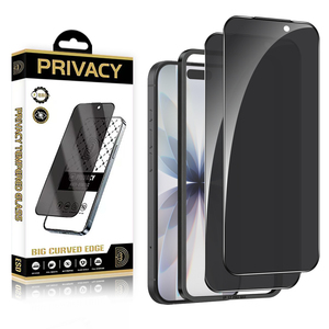 Protection d'écran en verre trempé anti-<span class=keywords><strong>espion</strong></span> sans poussière avec applicateur facile à installer pour <span class=keywords><strong>iPhone</strong></span> 14 15 16 17 18 Pro Max - Product Image 1