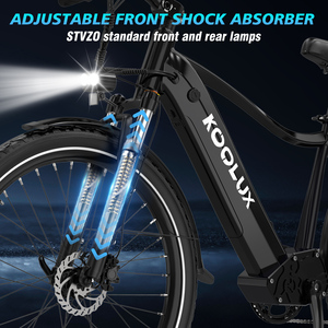 Bicicleta Eléctrica KOOLUX OEM y ODM para Adultos, Bicicletas Eléctricas de Montaña para Damas, Stock en Almacén de la UE, Batería en el Tubo Inferior X3, Bicicleta Eléctrica X3 - Product Image 2