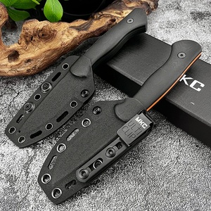 Couteau utilitaire multi-usage fixe 8Cr13MoV pour l'extérieur, camping, pêche, alpinisme, avec manche intégral antidérapant en fibre G10, DIY OEM - Product Image 5