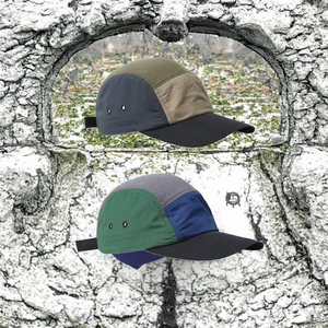Gorra de Béisbol con Bloques de Color, Ajustable, con Parches, Visera Acolchada para Uso en Exteriores - Product Image 3