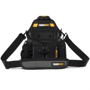 Ceinture porte-outils BSCI avec réglage de la sangle, sacoche porte-outils de charpentier pour la construction avec support pour marteau/grande capacité - Product Image 1