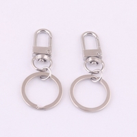 Geschenke leere Schlüssel anhänger Metall Karabiner haken mit Schlüssel ring für Schlüssel anhänger