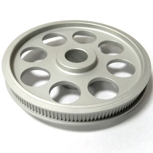 Kit complet de poulies de distribution synchrones en alliage d'aluminium HTD 8M 14M, personnalisable OEM, léger, avec alésage sur mesure - Product Image 3