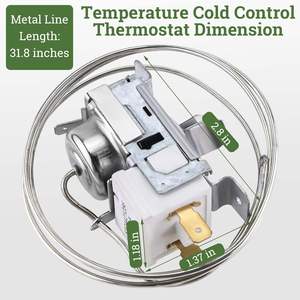 Thermostat de contrôle de température pour réfrigérateur, référence 241537103 5304421256, compatible avec les réfrigérateurs <span class=keywords><strong>Frigidaire</strong></span>, remplace 5304421256 – Vente Flash - Product Image 3