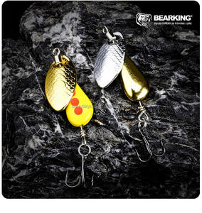 Bearking Official Store – Leurre de pêche à cuillère rigide, spinner, métal coulant, pour la pêche - Product Image 5