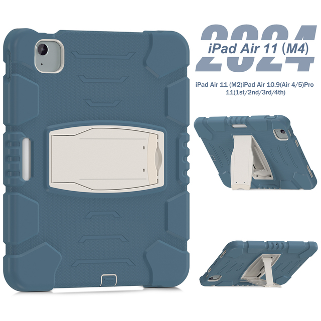Shockproof Protective Tablet Case for iPad Air 11Inch M2 2024 AIR 4/AIR 5