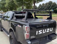 BESTWYLL 4x4 OOffroad Pickup Truck Aluminium Étanche Échelle Rack Pickup Lit Toit Rack pour Ford Ranger Isuzu Geely Radar