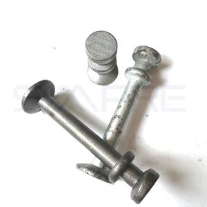 Ancre de levage sphérique en acier à double tête avec revêtement en <span class=keywords><strong>zinc</strong></span>, durable pour les systèmes de levage d'accessoires préfabriqués - Product Image 6