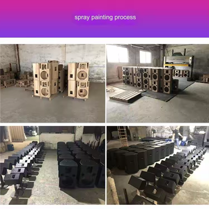 Cao cấp hiệu suất chuyên nghiệp hoàn thành thiết lập duy nhất và đôi 15 inch loa với mixer Nhà thờ thụ động loa - Product Image 5