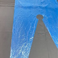 Tablier Jetable Imperméable Tablier Hommes Femmes Unisexe Résistant À L'huile En Plastique Jetable PE Tablier De Haute Qualité