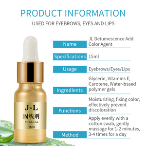 Crema de reparación de cuidado posterior de tatuajes PMU, agente de fijación de Color para curación de Microblading de cejas y labios - Product Image 2