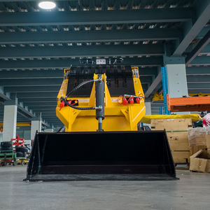 Chargeuse compacte Yanmar diesel éco-responsable avec godet et fourche à bois, garantie 1 an pour la construction, le déneigement et <span class=keywords><strong>l</strong></span>'utilisation sur autoroute - Product Image 1