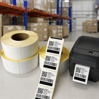 Étiquettes thermiques directes de qualité supérieure, autocollantes, imperméables, pour codes-barres, impression thermique pour emballage, fourniture directe d'usine