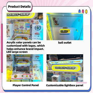 Console de jeu vidéo <span class=keywords><strong>flipper</strong></span> LCD 3 joueurs, équipement de pachinko à billes, machine de jeu d'arcade de rue à monnayeur - Product Image 3