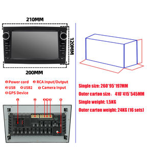 Système de navigation GPS 7 pouces avec Carplay <span class=keywords><strong>OPEL</strong></span> Car Built-In HD Android12 TFT Car Radio DVD Player Touch Screen - Product Image 5