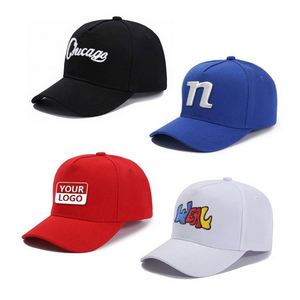 Casquette de sport personnalisée avec logo, casquette de baseball à 5 panneaux, casquette de mode pour hommes, casquette de baseball vierge avec broderie de logo - Product Image 2