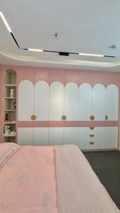 Muebles de Madera para Dormitorio, Armario Pequeño con Puertas Abatibles, Muebles de Madera para el Hogar, Armario Moderno con Cierre Suave - Product Image 2