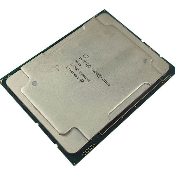 Xeon Gold 6138 20-Core 40-Thread 2.0GHz Cache 27.5MB Processador Cpu SR3B5 LGA3647