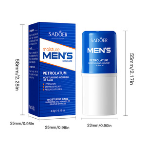 Baume à lèvres hydratant et nourrissant SADOER pour hommes, automne-hiver SD7163 4,5g, commerce extérieur transfrontalier - Product Image 5