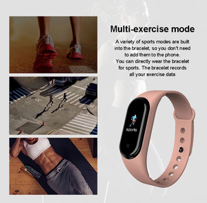 Offerta Speciale: Braccialetto Intelligente M5 Economico, Monitoraggio Frequenza Cardiaca, Compatibile con Telefoni <span class=keywords><strong>Xiaomi</strong></span> - Product Image 6