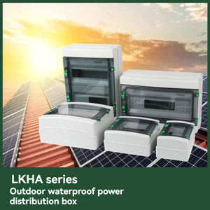 Disyuntor de plástico ABS resistente al agua IP65 para exteriores, caja de control y distribución de energía 63A, <span class=keywords><strong>v</strong></span>ídeo sin caja - Product Image 2