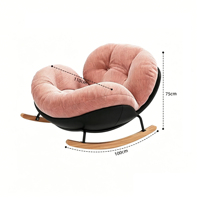 Fauteuil d'appoint personnalisé, Fauteuil à bascule œuf, Fauteuil de salon – Fabrication OEM/ODM directe usine, faible MOQ